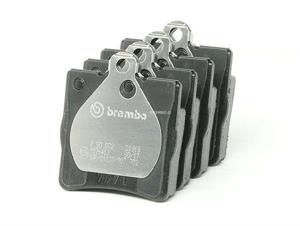 BREMBO P 50 072 Τακάκια φρένων MERCEDES-BENZ C-class Coupe (CL203) 163 PS Βενζίνη κόστος