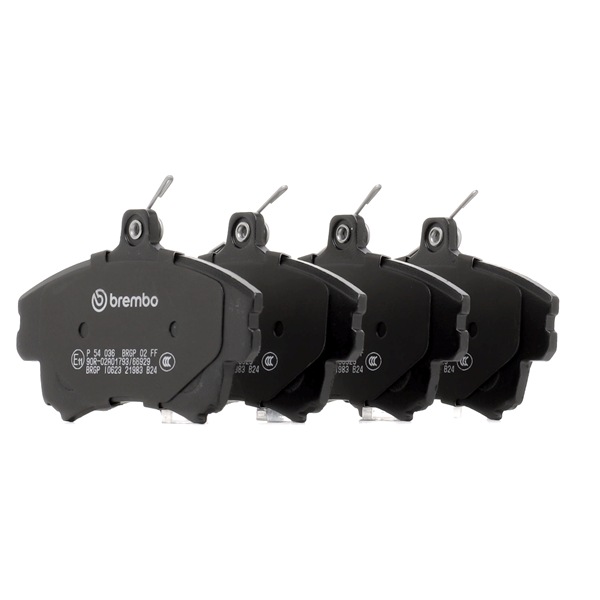 BREMBO P 54 036 Juego de pastillas de freno MITSUBISHI COLT 6 (Z3A, Z2A) 147 cv Gasolina costo