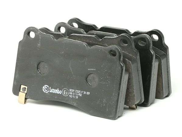 BREMBO P 54 039: Fékbetét készlet, tárcsafék PRIME LINE Tartozékok nélkül, csikorgásgátló lemezzel