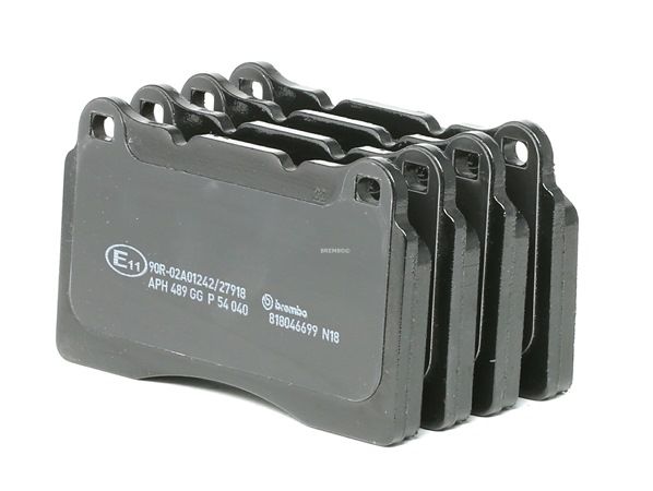 BREMBO P 54 040 Sada brzdových destiček, kotoučová brzda MITSUBISHI Lancer 7 Limousine (CS_A, CT_A) 280 HP Benzín cena