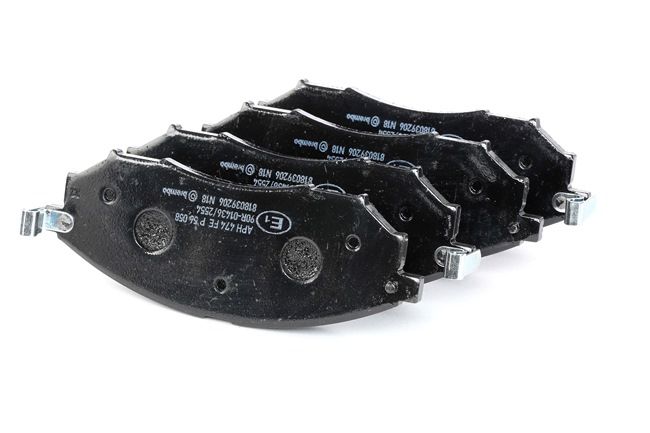 BREMBO P 56 058: Stabdžių kaladėlės PRIME LINE be priedų, su apsaugos nuo girgždėjimo plokšte