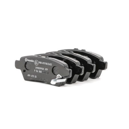 BREMBO P 56 060: Plăcuțe de frână PRIME LINE fara accesorii, cu tabla anti scartait