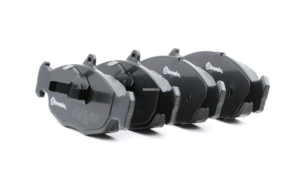 BREMBO P 59 011: Sada brzdových destiček, kotoučová brzda PRIME LINE s příslušenstvím, s Kolbenclipem, s krycím plechem