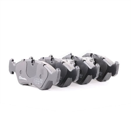 BREMBO P 59 017: Sada brzdových destiček, kotoučová brzda PRIME LINE s příslušenstvím, s Kolbenclipem, s krycím plechem
