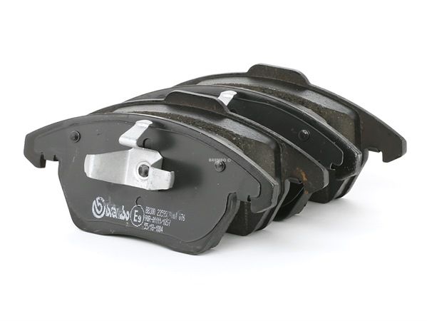 BREMBO P 61 076: Fékbetét készlet, tárcsafék PRIME LINE Tartozékokkal, dugattyú sasszeggel, csikorgásgátló lemezzel
