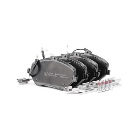 BREMBO P 61 078: Plăcuțe de frână PRIME LINE cu acceasorii, cu suruburi etrier, cu tabla anti scartait