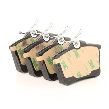 BREMBO P 61 084: Juego de pastillas de freno PRIME LINE con accesorios, con tornillos pinza freno, Chapa antichirridos