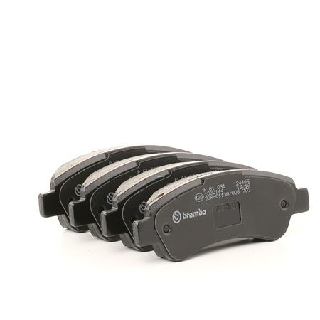 BREMBO P 61 091 Remblokken OPEL Movano C Flatbed Vrachtwagen / Chassis (U9) 120 Pk Diesel kosten