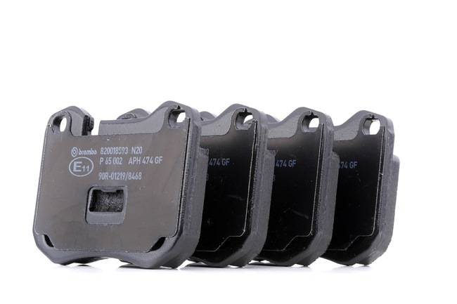 BREMBO P 65 002: Plăcuțe de frână PRIME LINE fara accesorii, cu tabla anti scartait