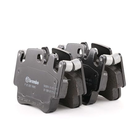 BREMBO P 65 009: Plăcuțe de frână PRIME LINE fara accesorii, cu tabla anti scartait