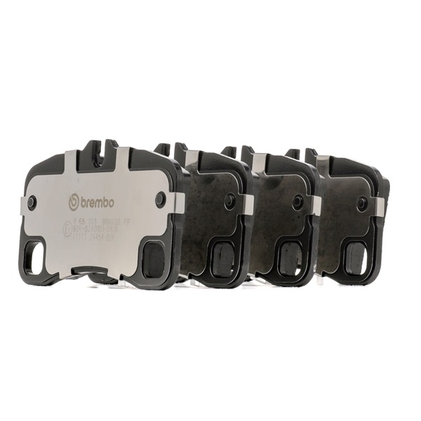 BREMBO P 65 013: Plăcuțe de frână PRIME LINE fara accesorii, cu tabla anti scartait
