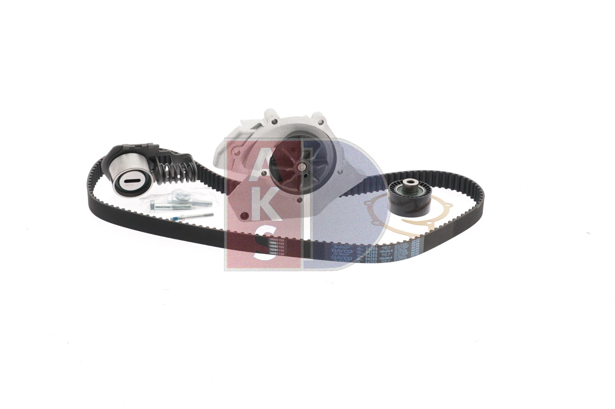 AKS DASIS 570261N: Kit cinghia distribuzione, pompa acqua N° denti: 149, Largh.: 25,4mm