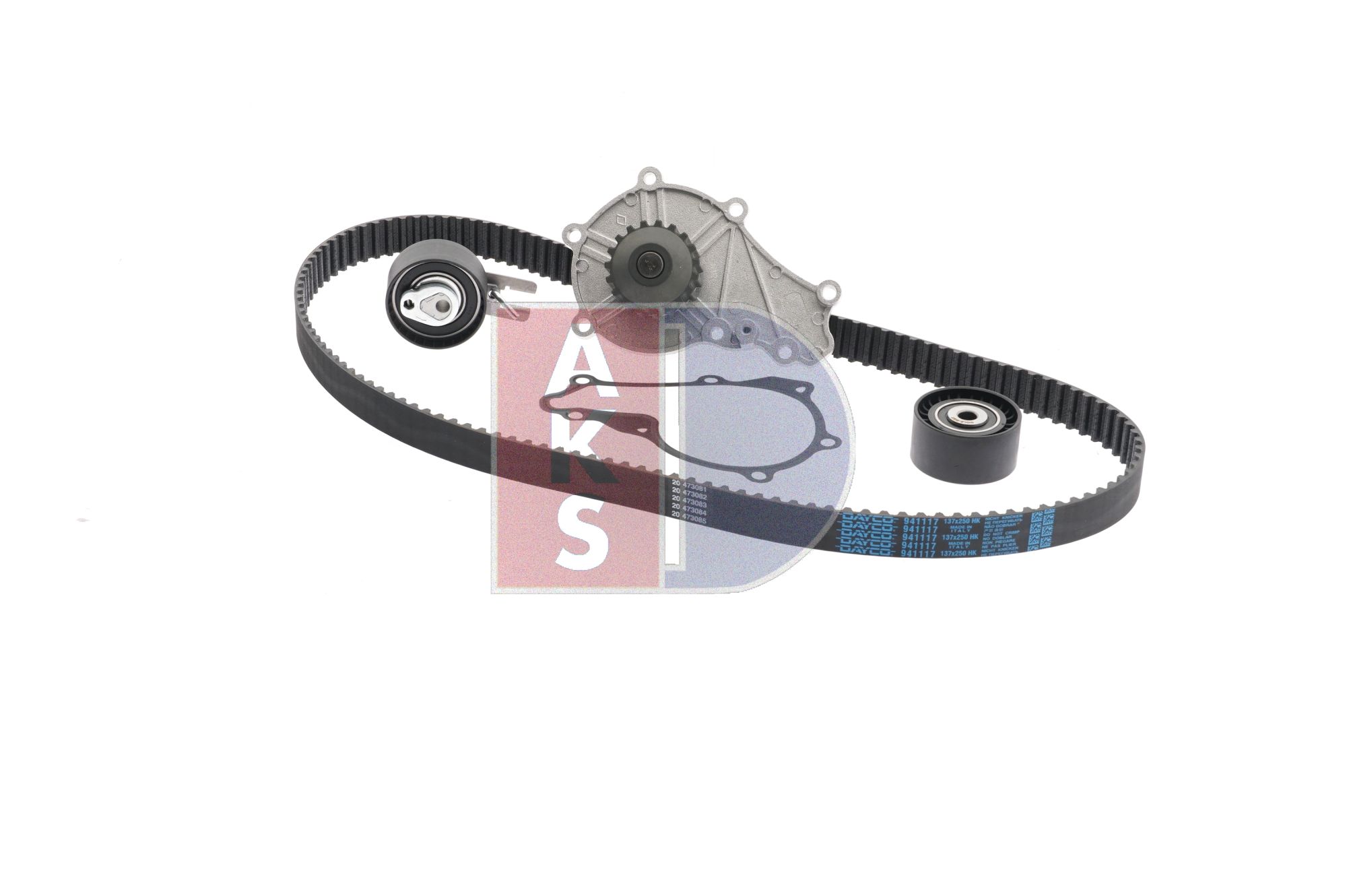 AKS DASIS 570267N: Kit de distribution + pompe à eau Nbr. dents: 137, Largeur: 25,0mm