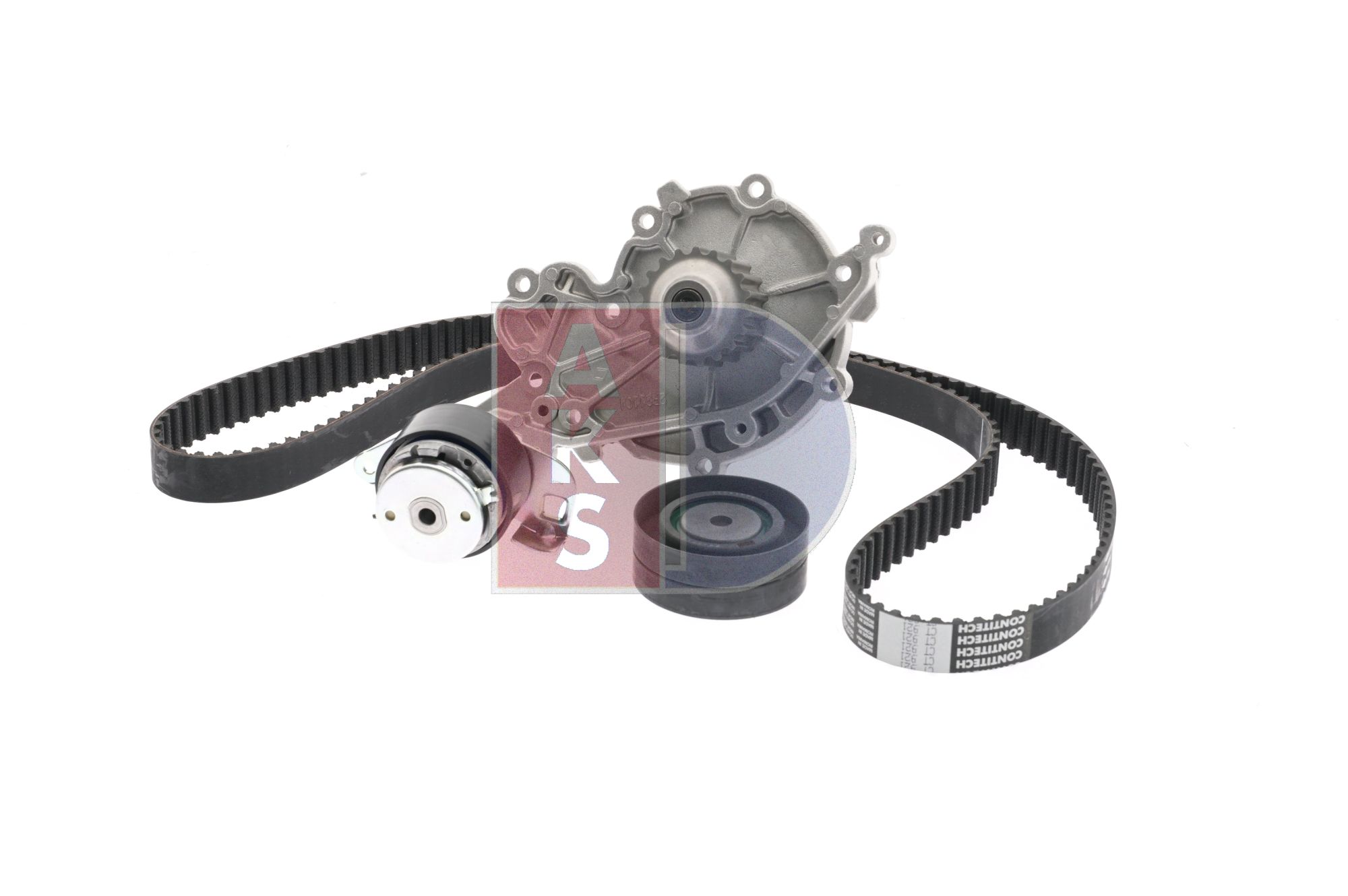 AKS DASIS 570270N: Wasserpumpe + Zahnriemensatz Zähnez.: 163, Breite: 25,4mm