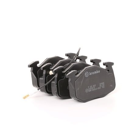 BREMBO P 68 010: Sada brzdových destiček, kotoučová brzda PRIME LINE bez příslušenství, s krycím plechem
