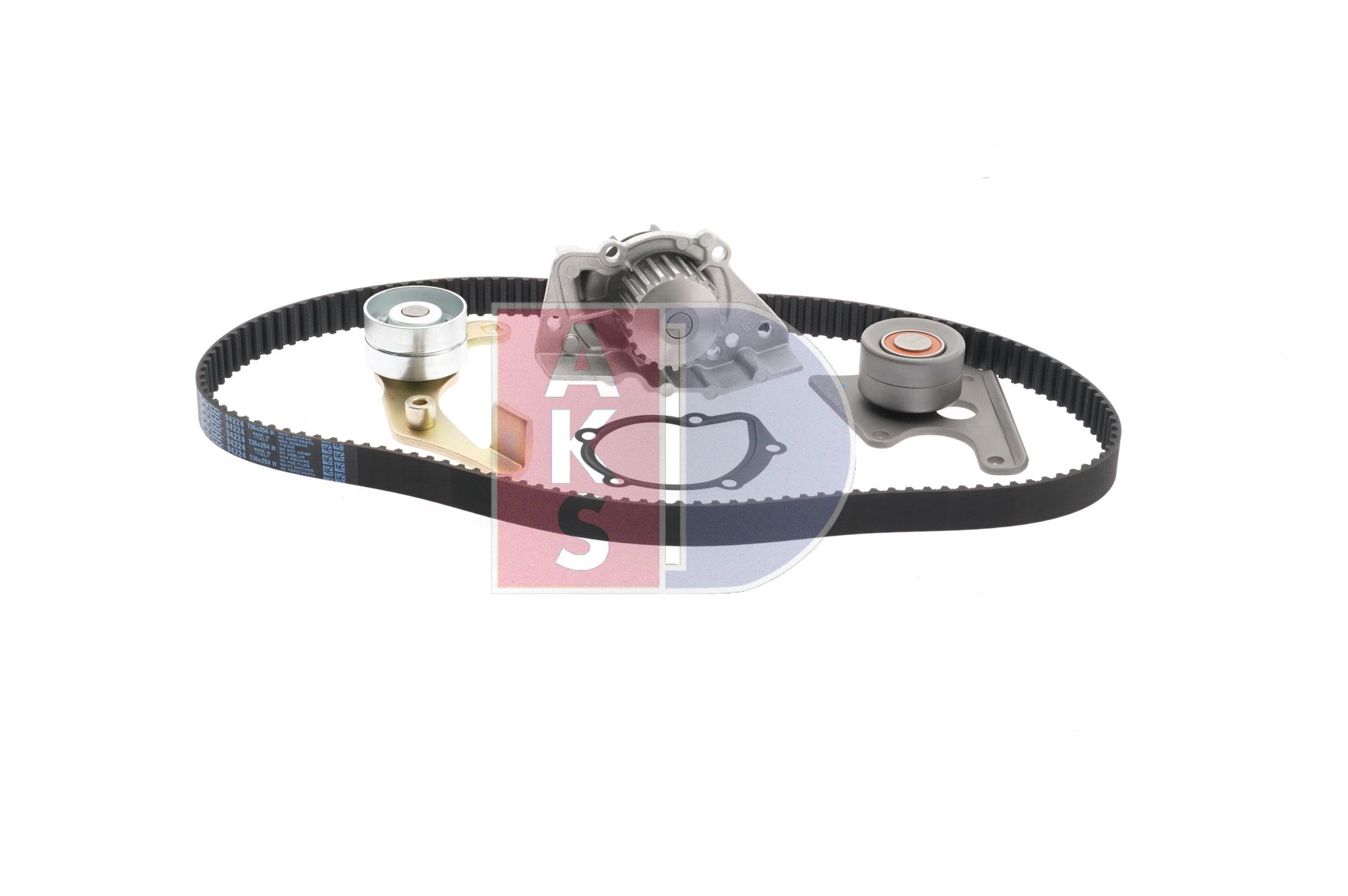 AKS DASIS 570274N: Wasserpumpe + Zahnriemensatz Zähnez.: 136, Breite: 25,4mm