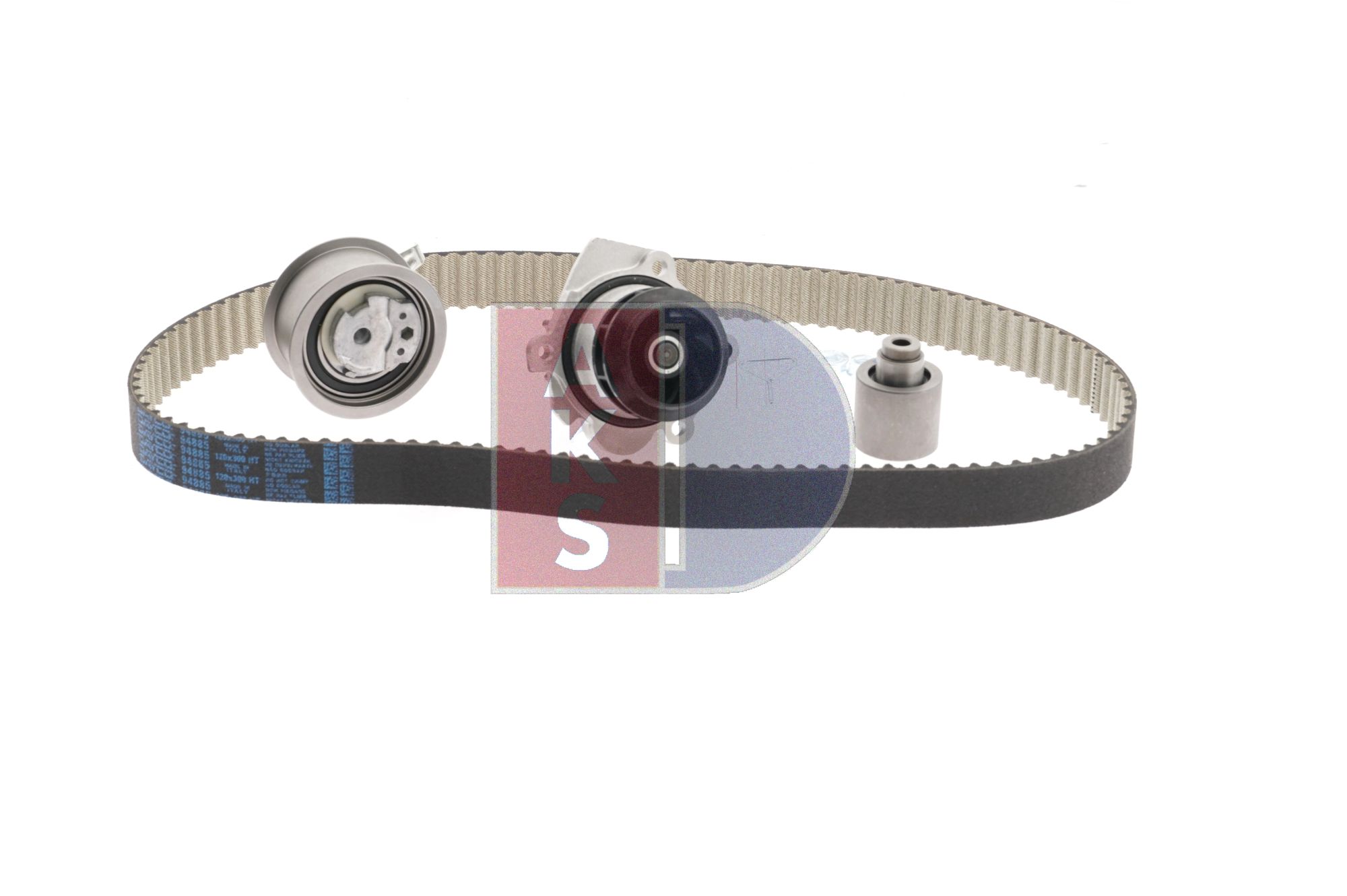 AKS DASIS 570284N: Pompă apă + kit distribuție dinti: 120, Latime: 30,0mm