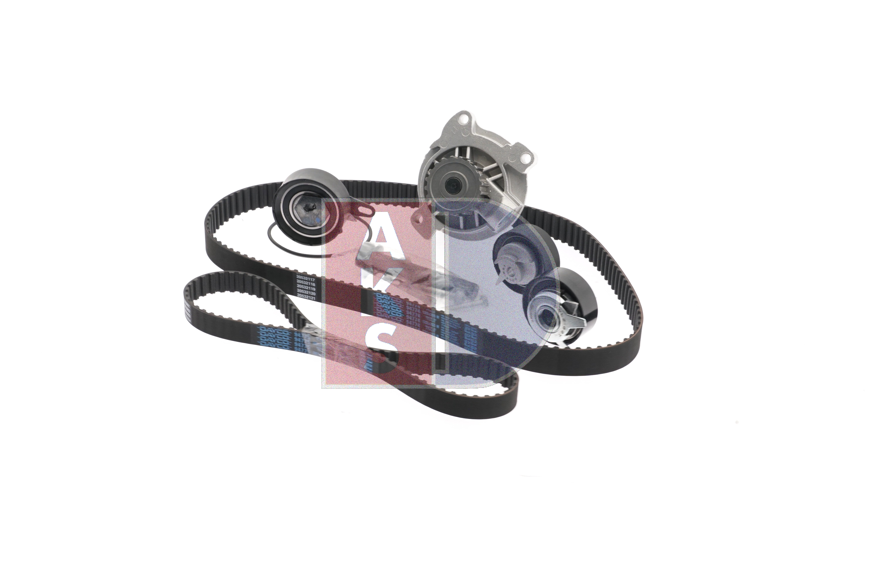 AKS DASIS 570298N: Vezérműszíj készlet vízpumpával Szélesség: 26,5, 21,0mm