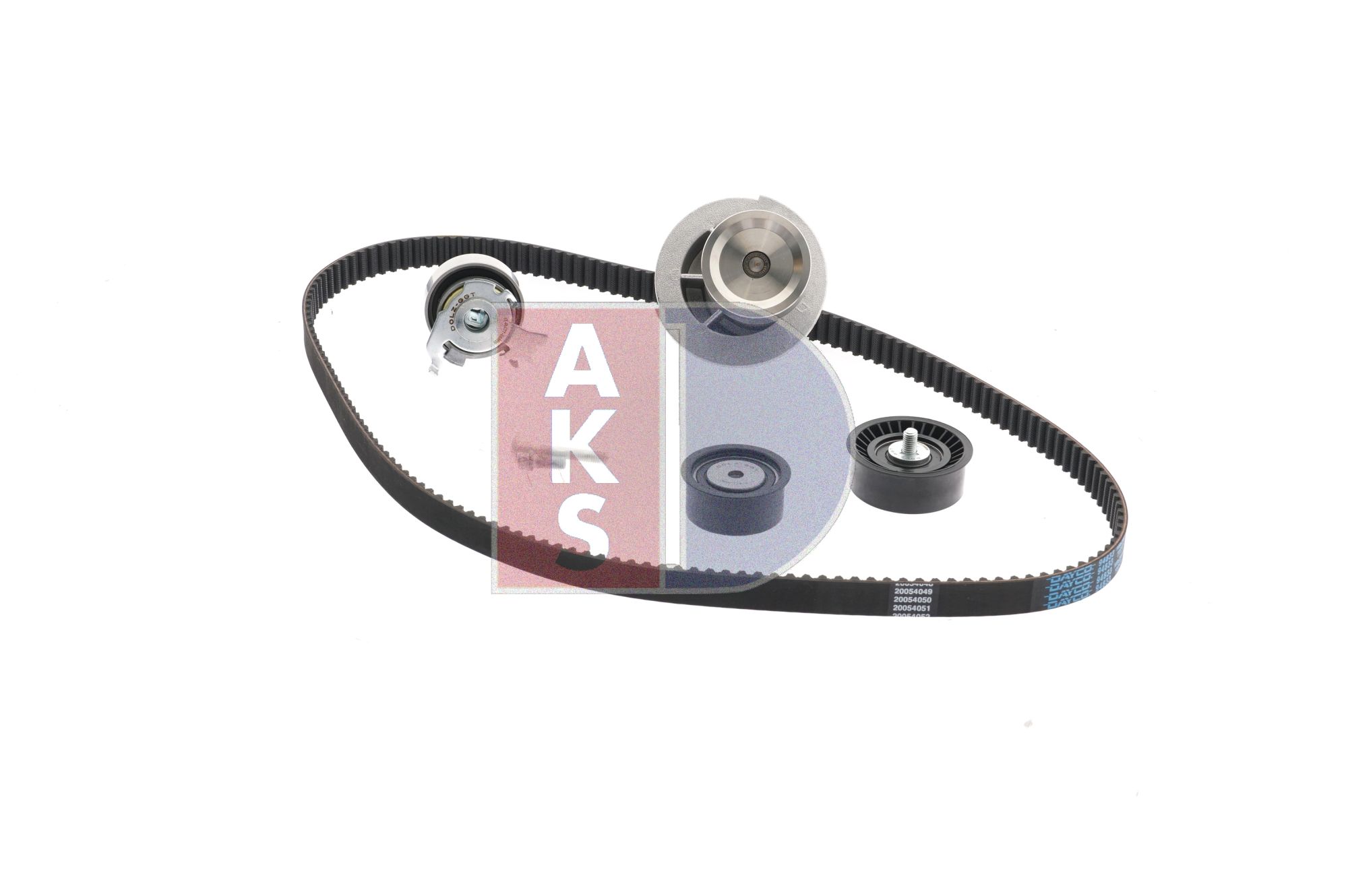AKS DASIS 570307N: Distributieriem set + waterpomp Aantal tanden: 169, Breedte 2 [mm]: 20,0mm
