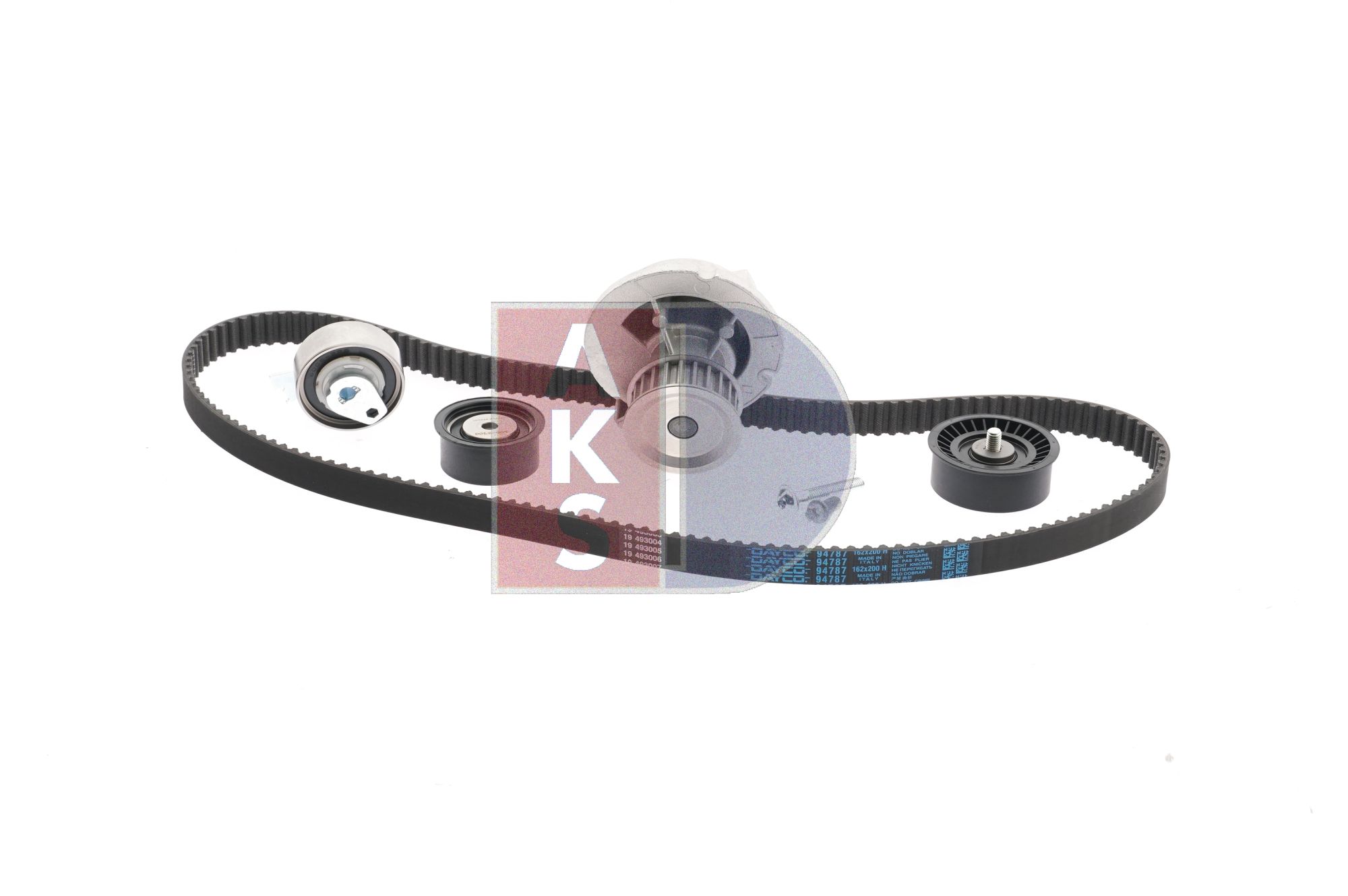 AKS DASIS 570311N: Wasserpumpe + Zahnriemensatz Zähnez.: 162, Breite: 20,0mm