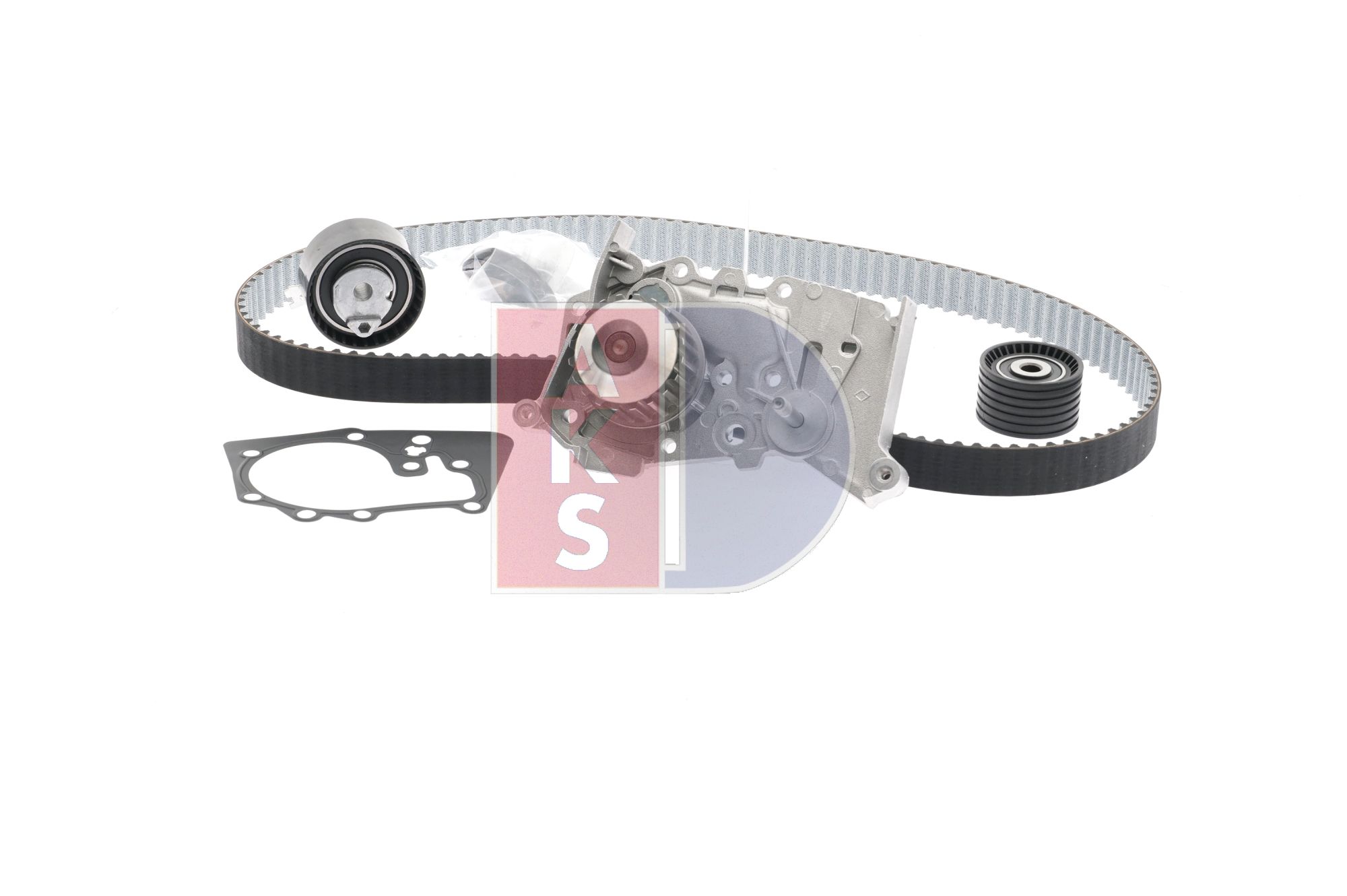 AKS DASIS 570315N Комплект ангренажен ремък с водна помпа RENAULT CLIO 3 (BR0/1, CR0/1) 112 K.C. бензин цена