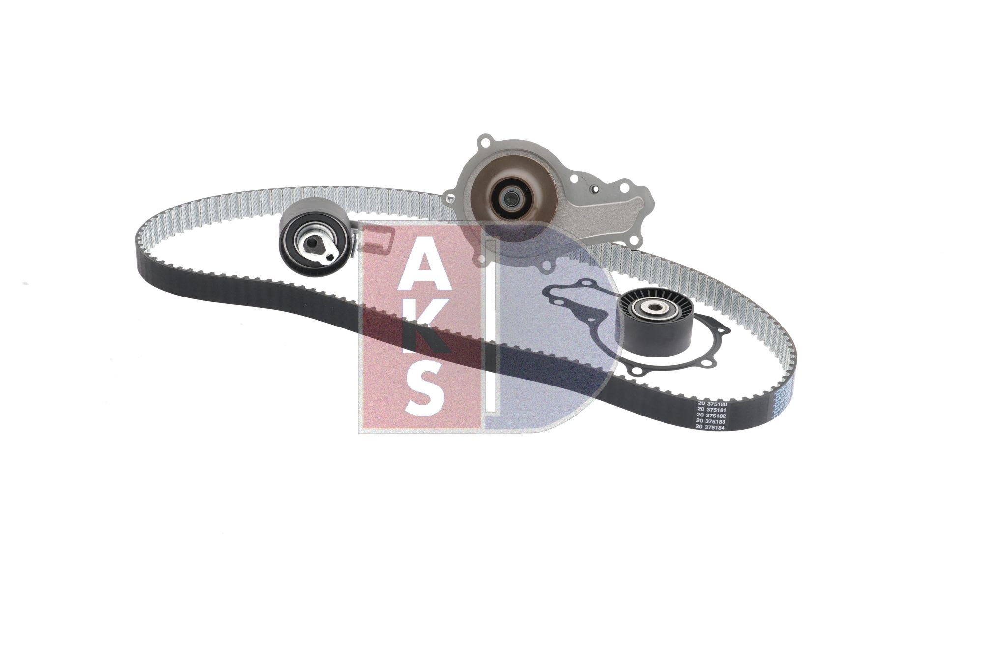 AKS DASIS 570319N: Kit de distribution + pompe à eau Nbr. dents: 141, Largeur: 25,4mm