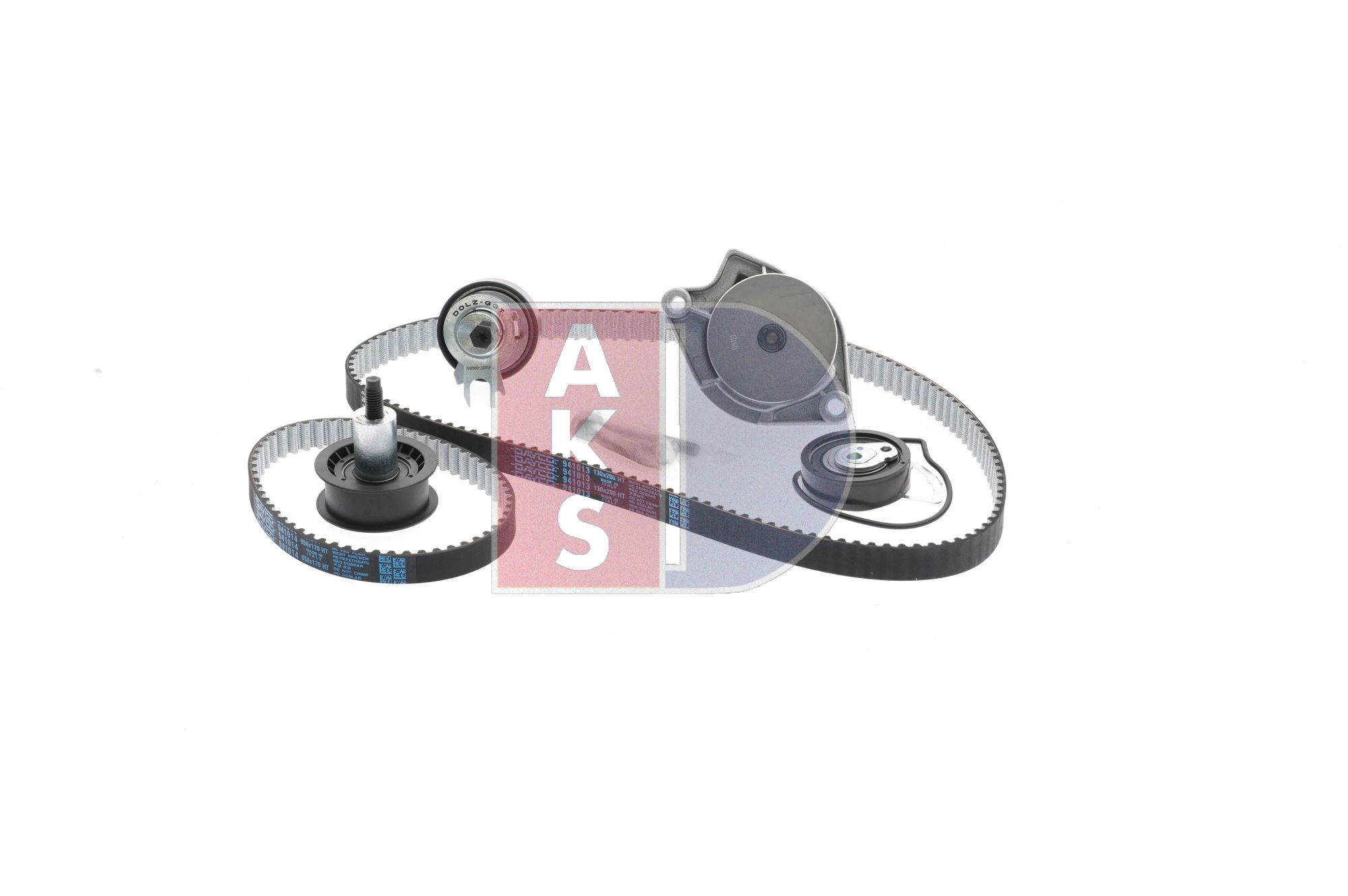 AKS DASIS 570320N: Bomba de água + kit de correia dentada Largura: 17, 20mm