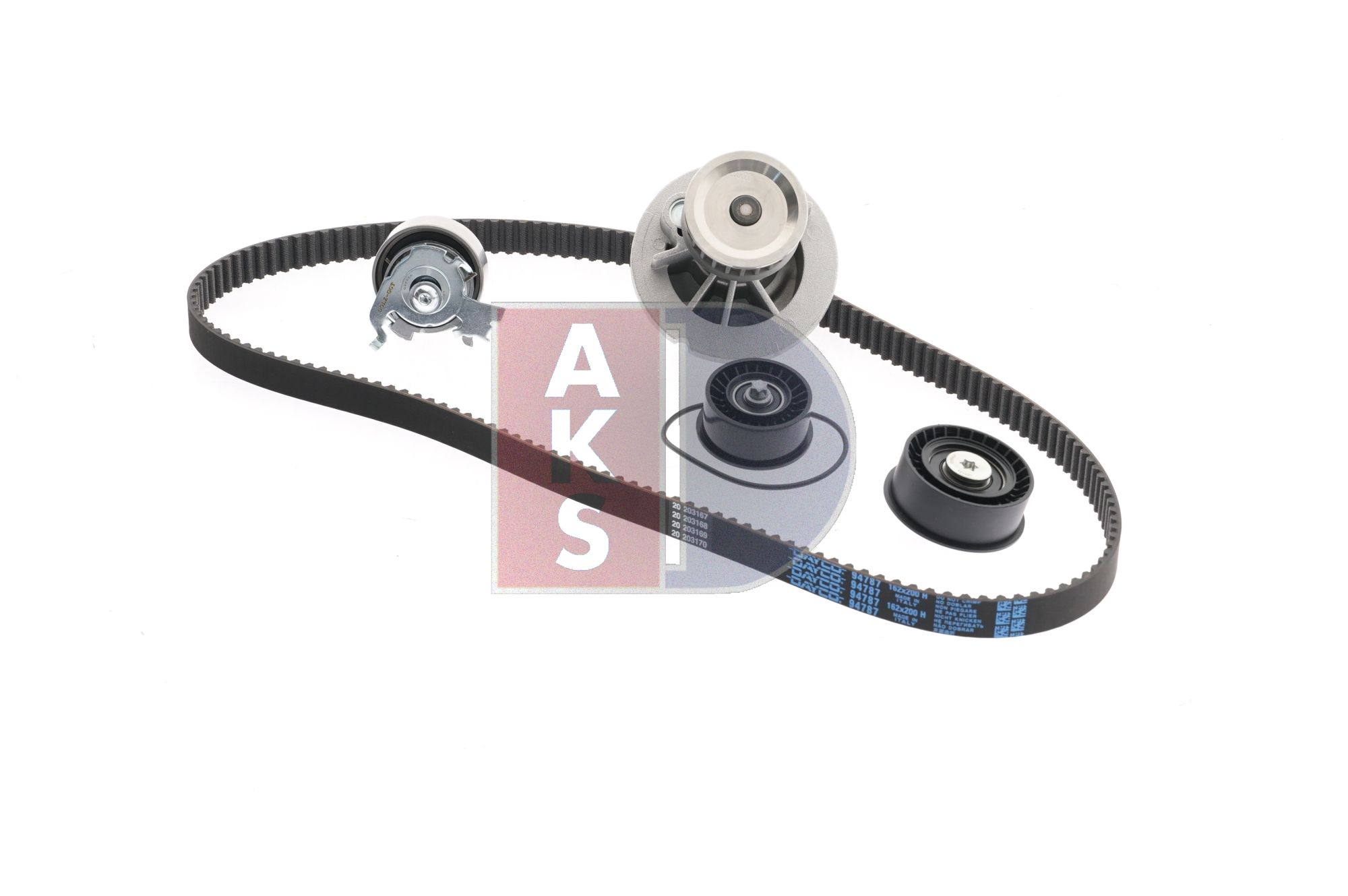 AKS DASIS 570321N Vezérműszíj készlet vízpumpával OPEL ZAFIRA B (A05) 94 LE Benzin/Földgáz (CNG) ár