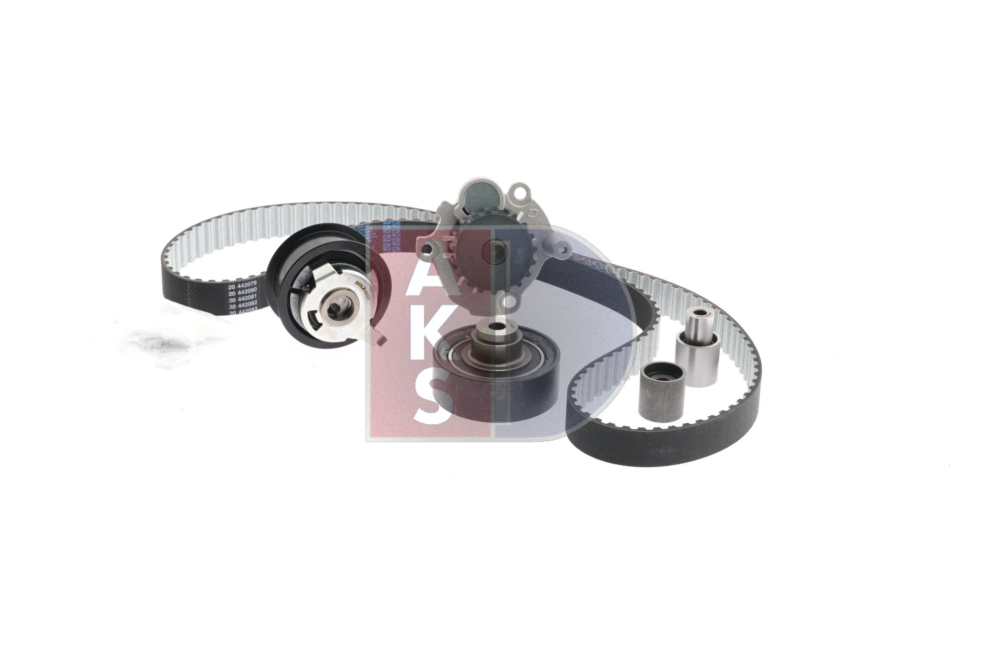 AKS DASIS 570334N: Pompă apă + kit distribuție dinti: 141, Latime: 25,0mm