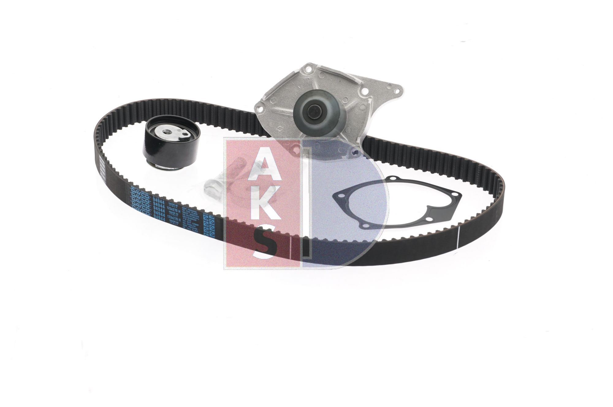 AKS DASIS 570359N: Kit de distribution + pompe à eau Nbr. dents: 123, Largeur: 27,0mm