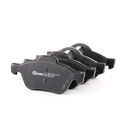 BREMBO P 68 029: Plăcuțe de frână PRIME LINE cu acceasorii, cu clema piston, cu tabla anti scartait