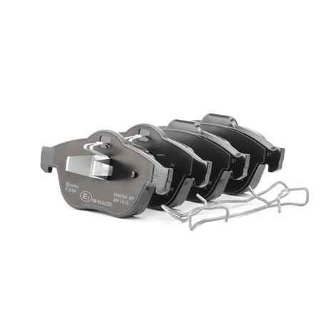 BREMBO P 68 040: Juego de pastillas de freno PRIME LINE con accesorios, con clip de émbolo, Chapa antichirridos