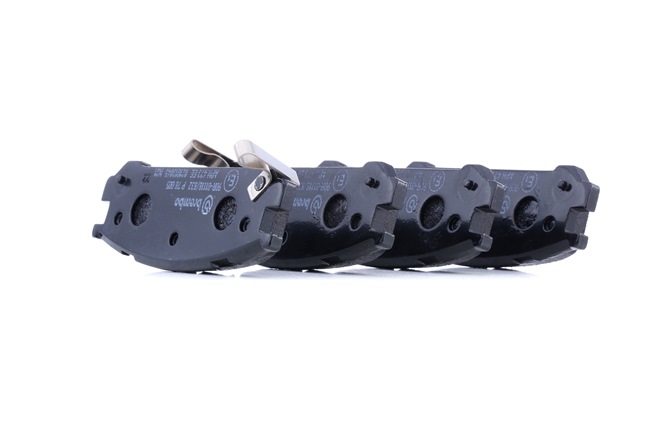 BREMBO P 78 005: Fékbetét készlet, tárcsafék PRIME LINE Tartozékok nélkül, csikorgásgátló lemezzel
