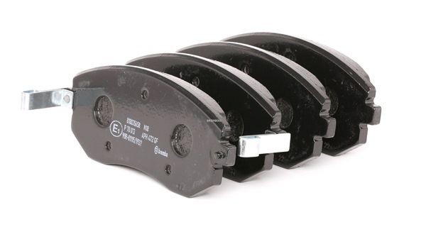 BREMBO P 78 013: Juego de pastillas de freno PRIME LINE sin accesorios, Chapa antichirridos