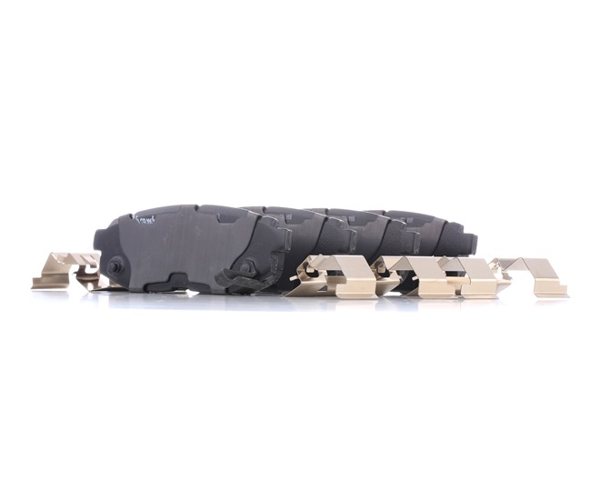 BREMBO P 78 018: Fékbetét készlet, tárcsafék PRIME LINE Tartozékokkal, dugattyú sasszeggel, csikorgásgátló lemezzel