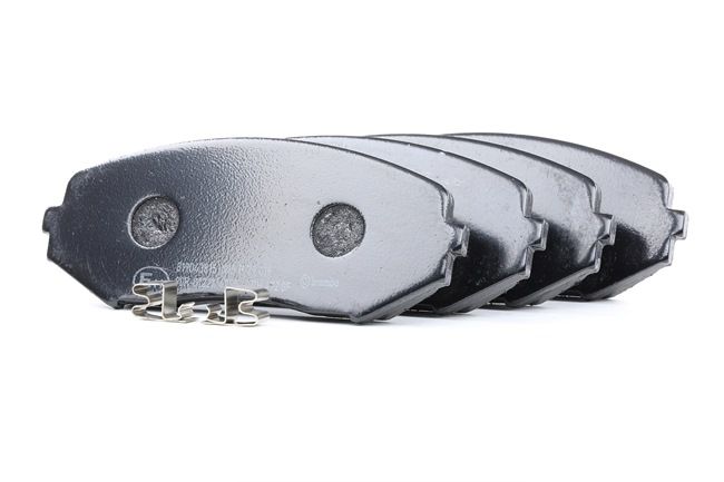 BREMBO P 79 018: Plăcuțe de frână PRIME LINE fara accesorii, cu tabla anti scartait