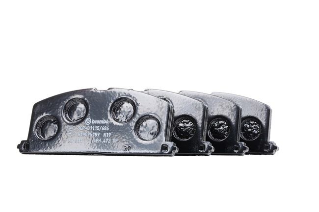 BREMBO P 83 011: Piduriklotsid PRIME LINE ilma lisavarustuseta, koos kokkusurumisvastase plekiga