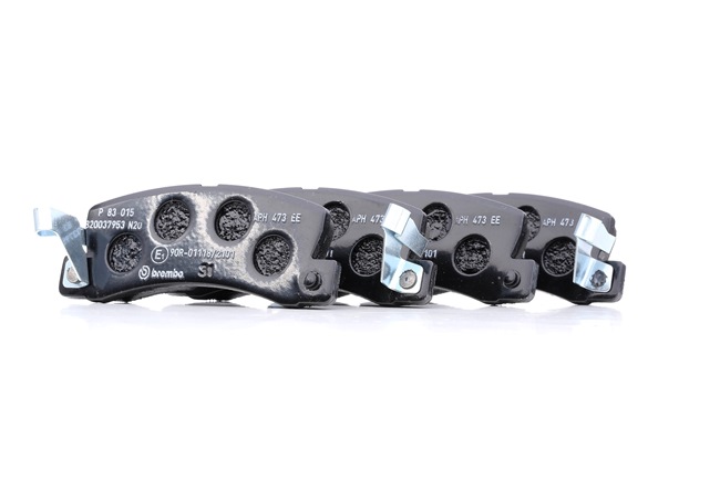 BREMBO P 83 015: Remblokken PRIME LINE Zonder toebehoren, Met anti-kreukplaat