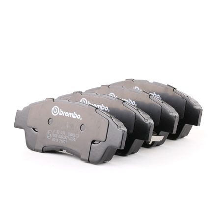 BREMBO P 83 034: Piduriklotsid PRIME LINE ilma lisavarustuseta, koos kokkusurumisvastase plekiga