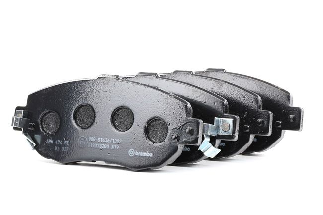 BREMBO P 83 037: Piduriklotsid PRIME LINE ilma lisavarustuseta, koos kokkusurumisvastase plekiga