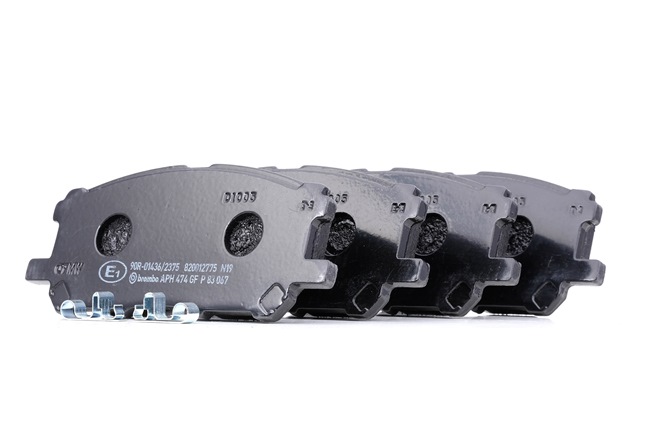 BREMBO P 83 067 Комплект спирачно феродо, дискови спирачки TOYOTA Harrier II (XU30) 204 K.C. бензин цена