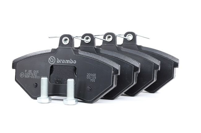 BREMBO P 85 015 Sada brzdových destiček, kotoučová brzda VW PASSAT (3A2, 35I) 110 HP Benzín cena