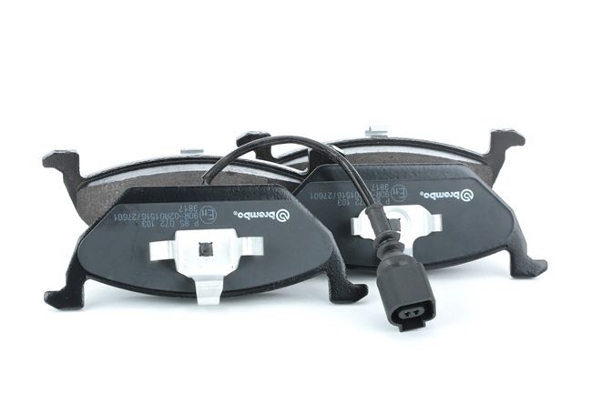 BREMBO P 85 072: Plăcuțe de frână PRIME LINE cu acceasorii, cu clema piston, cu tabla anti scartait