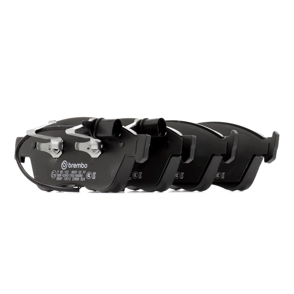 BREMBO P 85 102: Piduriklotsid PRIME LINE koos lisadega, koos stopperrõngaga, koos kokkusurumisvastase plekiga