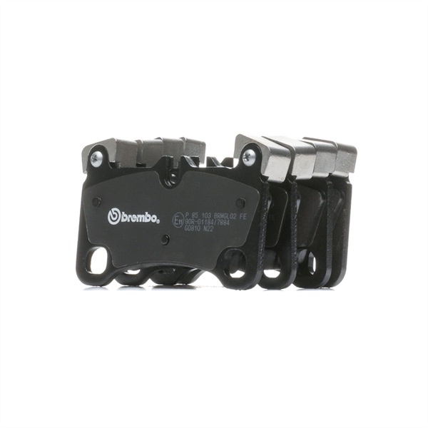 BREMBO P 85 103: Plăcuțe de frână PRIME LINE fara accesorii, cu greutati de echilibrare, cu tabla anti scartait