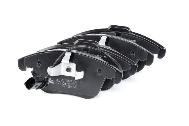 BREMBO P 85 113: Brzdové platničky PRIME LINE s prislusenstvom, s piestovym klipom, s proti hlukovým plechom