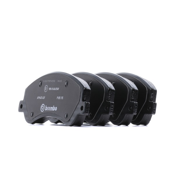 BREMBO P 85 115 Τακάκια φρένων VW Amarok Φορτηγό πλατφόρμα / Σασσί (S1B, S6B, S7B) 163 PS Πετρέλαιο κόστος