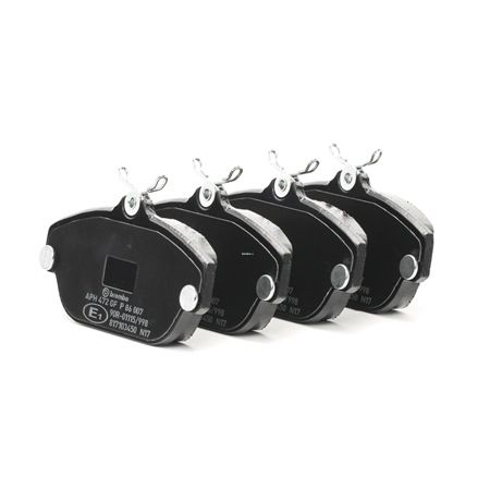 BREMBO P 86 007: Bremsbeläge PRIME LINE ohne Zubehör, mit Anti-Quietsch-Blech