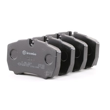 BREMBO P A6 023: Bremžu kluči PRIME LINE ar piederumiem, ar bremžu suportu skrūvēm, ar piespiedējplāksni