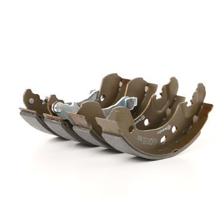 BREMBO S 56 510: Juego de zapatas de frenos ESSENTIAL LINE con palanca freno de mano